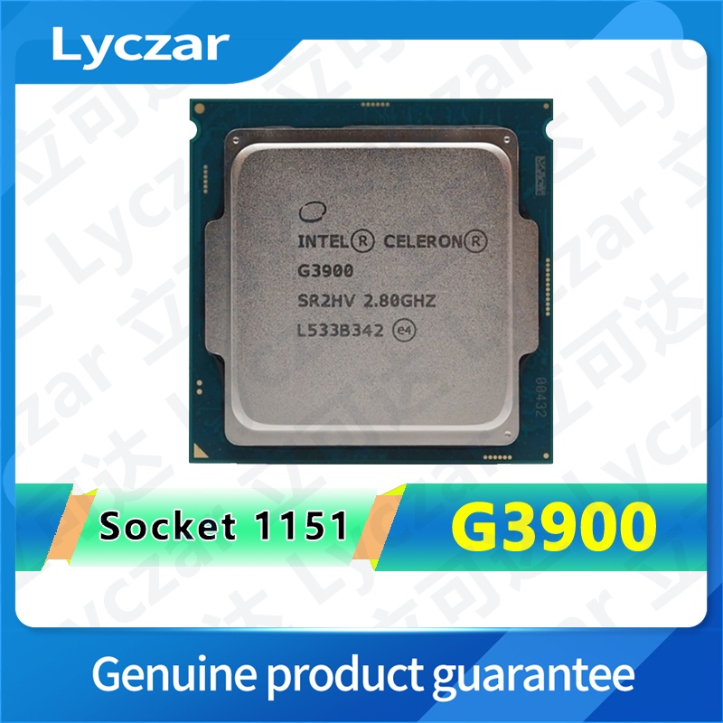 โปรเซสเซอร์ CPU Intel Celeron G3900 LGA 1151 2.8GHz 2M Cache Dual-Core ...