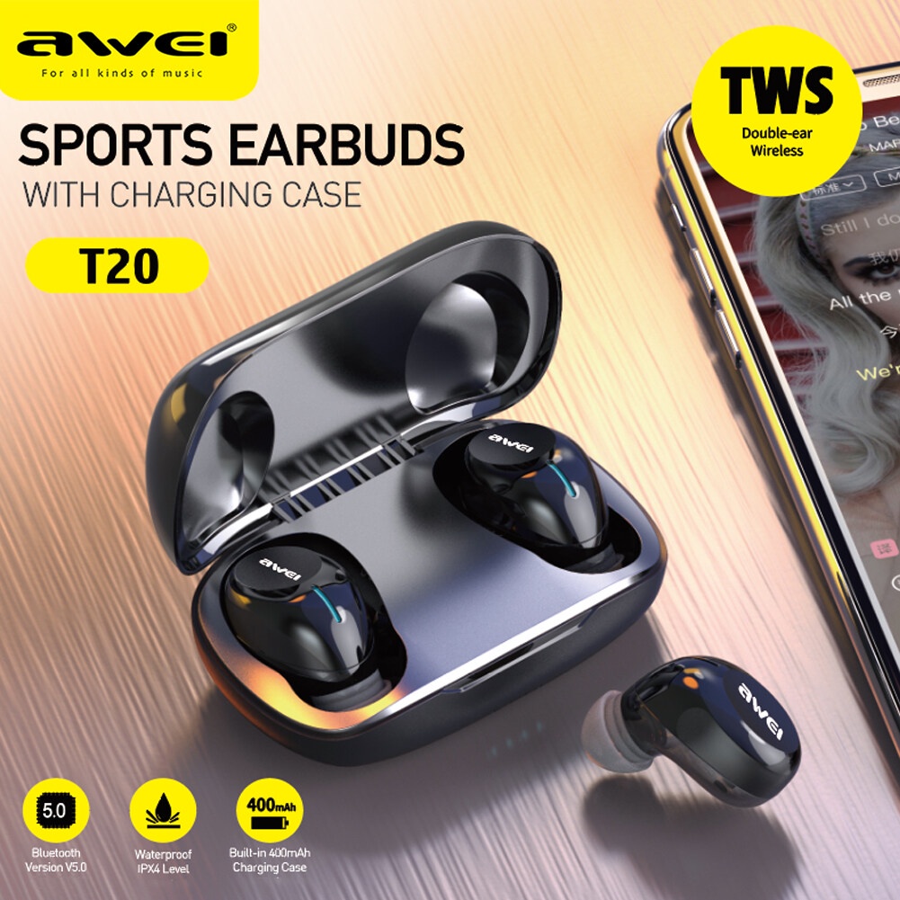 awei-t20-tws-หูฟังอินเอียร์ไร้สาย-บลูทูธ-5-3-กันน้ํา-พร้อมไมโครโฟน