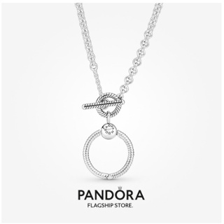 Pandora สร้อยคอ จี้รูปตัว T