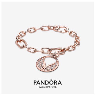 Pandora ME ชุดสร้อยข้อมือ ชุบโรสโกลด์ 14K