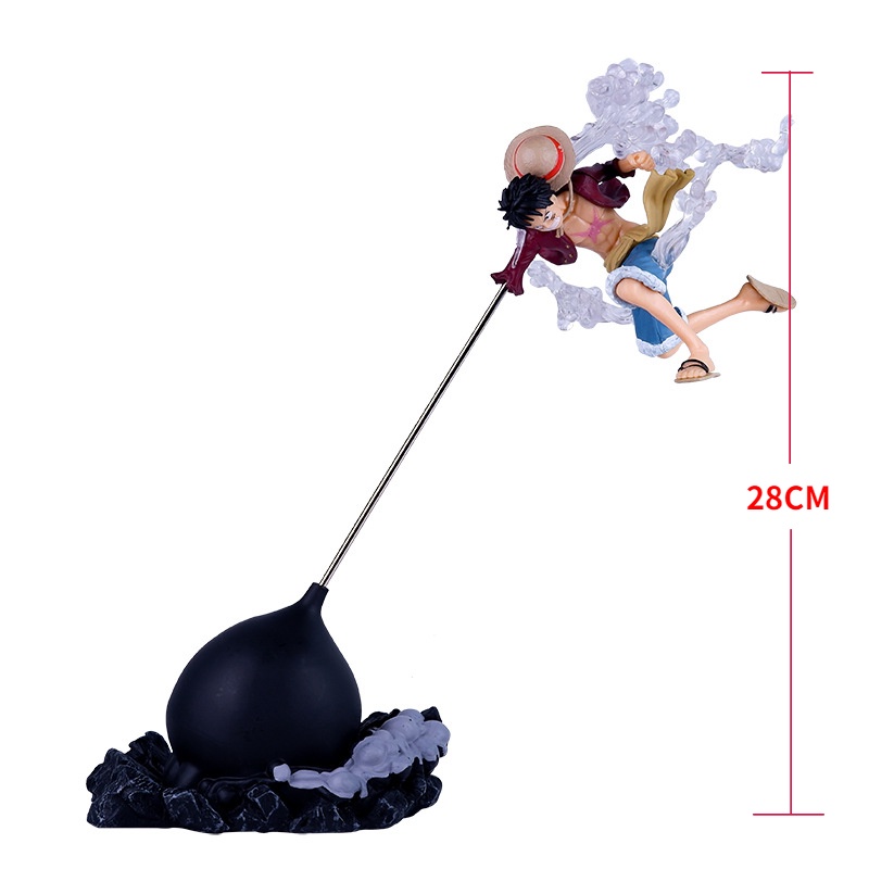 โมเดลฟิกเกอร์ PVC อนิเมะ One Piece Luffy Zoro Sanji Ace ของเล่น ของขวัญ ...