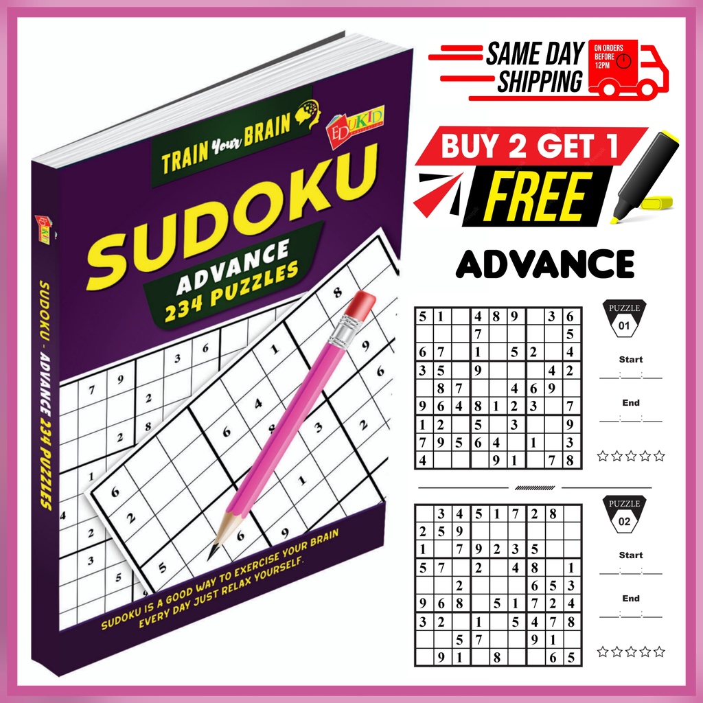 sudoku-train-your-brain-234-buku-sudoku