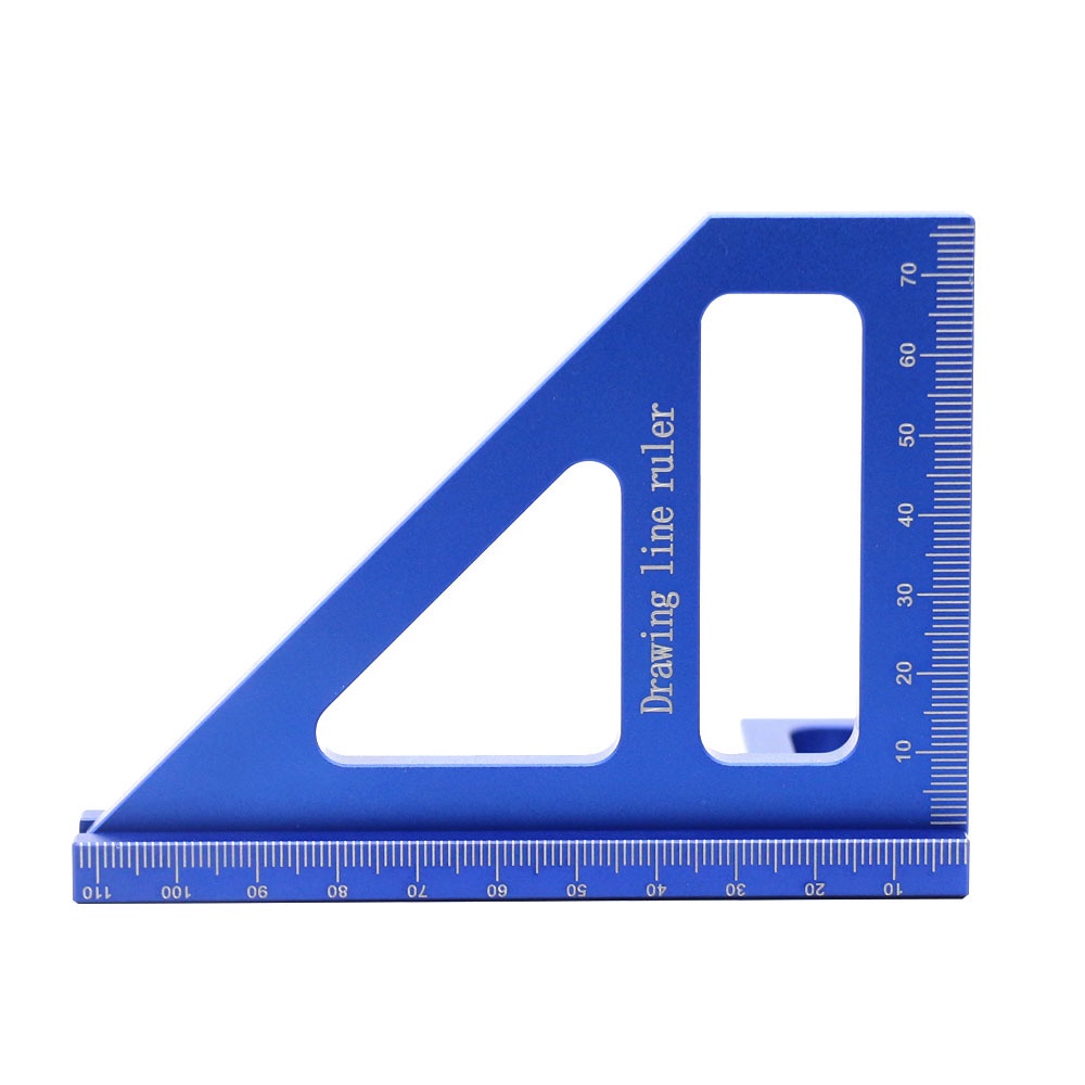 Metric Carpenter Square Woodworking Square Protractor Aluminum Miter