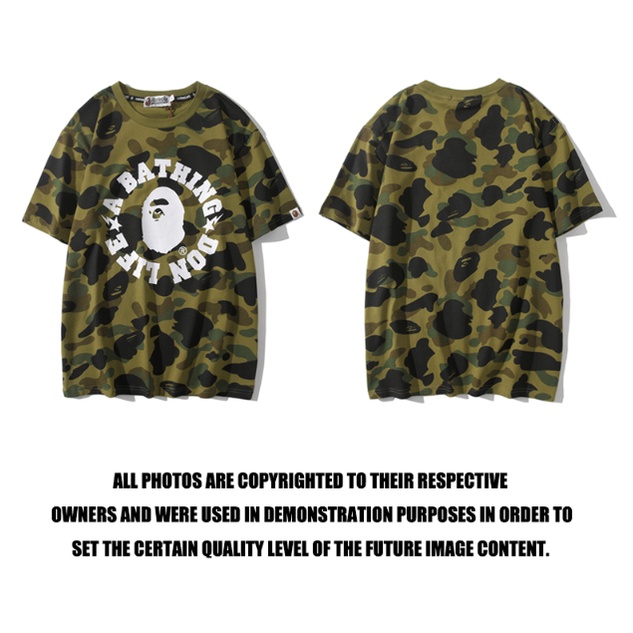 bape-เสื้อยืดแขนสั้น-ผ้าฝ้าย-พิมพ์ลาย-สไตล์คลาสสิก-แฟชั่นสําหรับผู้ชาย-และผู้หญิง