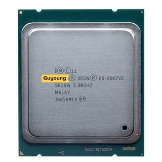 E5-2667v2 Xeon E5-2667 V2 3.30GHz แปดแกน 25MB E5 2667 V2 LGA2011 130W E5 2667V2