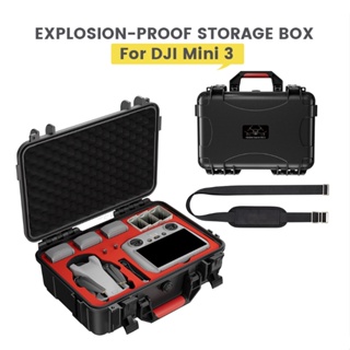 กระเป๋าเดินทาง ABS กันระเบิด สําหรับโดรนบังคับ DJI Mini 3 Pro RC-N1