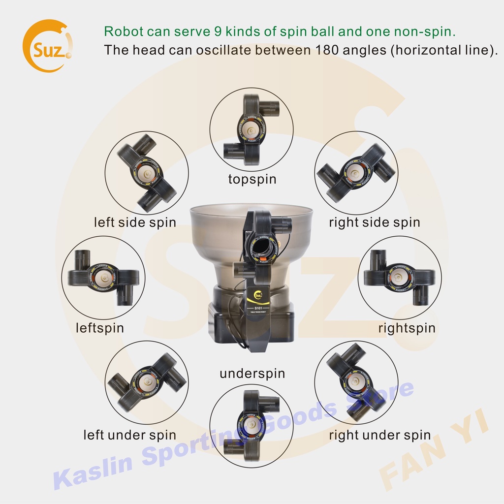 suz-s101-เครื่องเสิร์ฟปิงปอง-หุ่นยนต์ปิงปอง-เครื่องเสิร์ฟอัตโนมัติ-ส่ง-80-ลูก