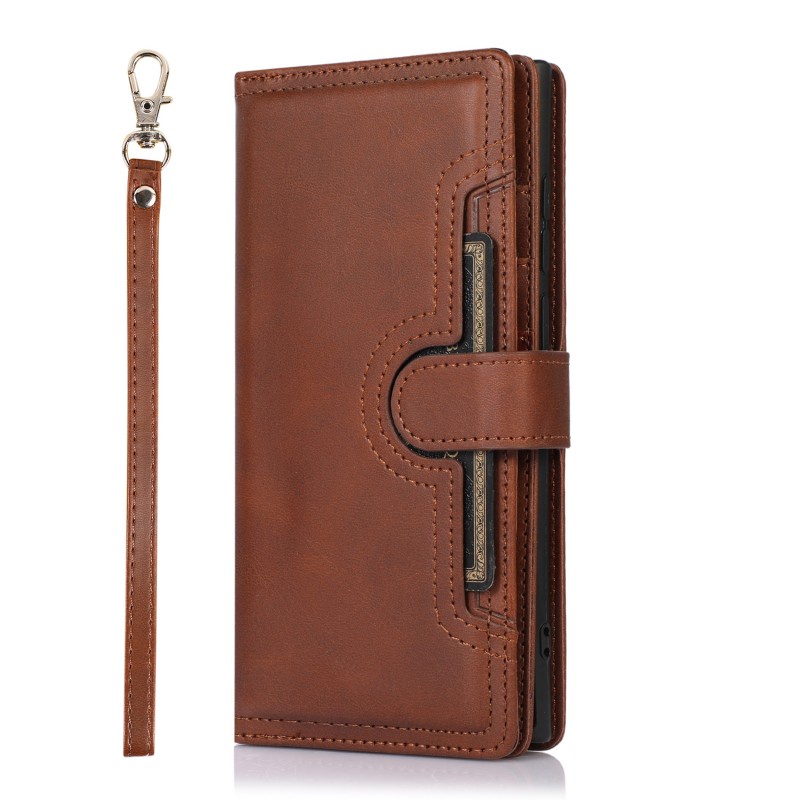 เคสโทรศัพท์หนัง-pu-ฝาพับ-พร้อมช่องใส่บัตร-และสายคล้อง-สําหรับ-samsung-galaxy-s23-s22-s21-s20-ultra-plus-note-20-ultra