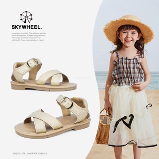 Skywheel รองเท้าแตะชายหาด น้ําหนักเบา แฟชั่นฤดูร้อน สําหรับเด็กผู้หญิง