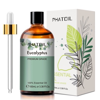 Phatoil น้ํามันหอมระเหย Eucalyptus Phatoil 100 มล. สําหรับเครื่องฟอกอากาศน้ํามันหอมระเหย Diy