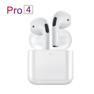 Pro 4 TWS หูฟังไร้สาย บลูทูธ 5.0 กันน้ํา พร้อมไมโครโฟน สําหรับ Xiaomi iPhone Pro4 Earbuds