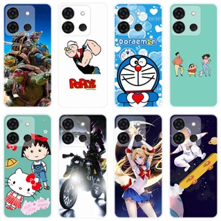 เคสสำหรับ Infinix Smart 7 Case Silicone Back Cover Soft Casing Infinix Smart7 cartoon TPU เคส