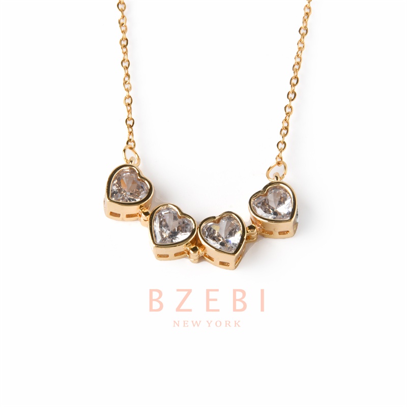 bzebi-สร้อยคอแฟชั่น-จี้-หัวใจ-ทองคํา-ผู้หญิง-สแตนเลส-เครื่องประดับ-สําหรับผู้หญิง-1166n