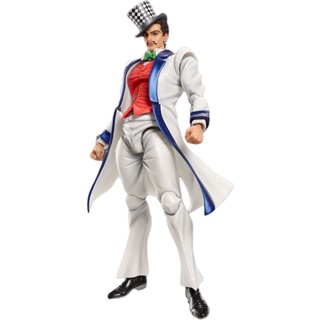 [Special price for a reason] Medicos Entertainment super image movable   "JoJos Bizarre Adventure Part 1" "Will A. Zeppeli"   about 160mm PVC, ABS, nylon Painted movable figure 4570017771157 [Direct from Japan] New