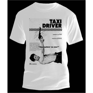 เสื้อยืด พิมพ์ลายภาพยนตร์คลาสสิก TAXI DRIVER