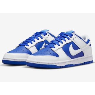 พร้อมส่ง Dunk Low Retro "Racer Blue" รองเท้ากีฬา รองเท้าวิ่ง สําหรับผู้ชายและผู้หญิง