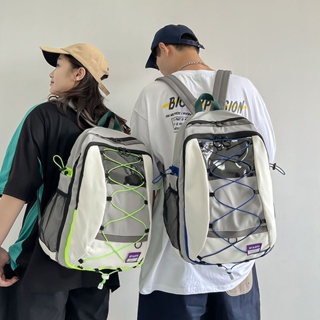 กระเป๋าเป้สะพายหลัง กระเป๋านักเรียน ใส่คอมพิวเตอร์ได้ ขนาดใหญ่ จุของได้เยอะ น้ําหนักเบา สไตล์ญี่ปุ่น สําหรับผู้ชาย