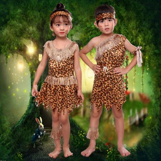 ชุดเดรสแขนยาว สไตล์อินเดีย สําหรับเด็กผู้หญิง