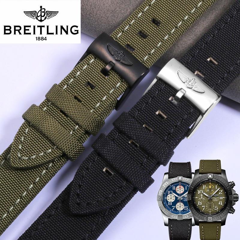 6-12-breitling-สายนาฬิกาข้อมือ-สายหนังไนล่อน-22-มม-สําหรับผู้ชาย