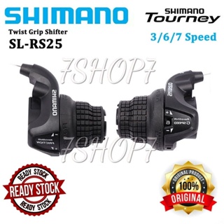 Shimano SL-RS25 คันเกียร์จักรยานเสือภูเขา SIS Basikal Gear Tangan 3×6 3×7 Speed
