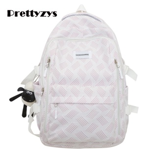 Backpack Prettyzys 2023 Korean Student Bag Large capacity School 15.6 inch For Teenage Girl