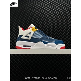 Nk SB x Air Jordan 4 Retro SP รองเท้ากีฬา รองเท้าบาสเก็ตบอล อเนกประสงค์