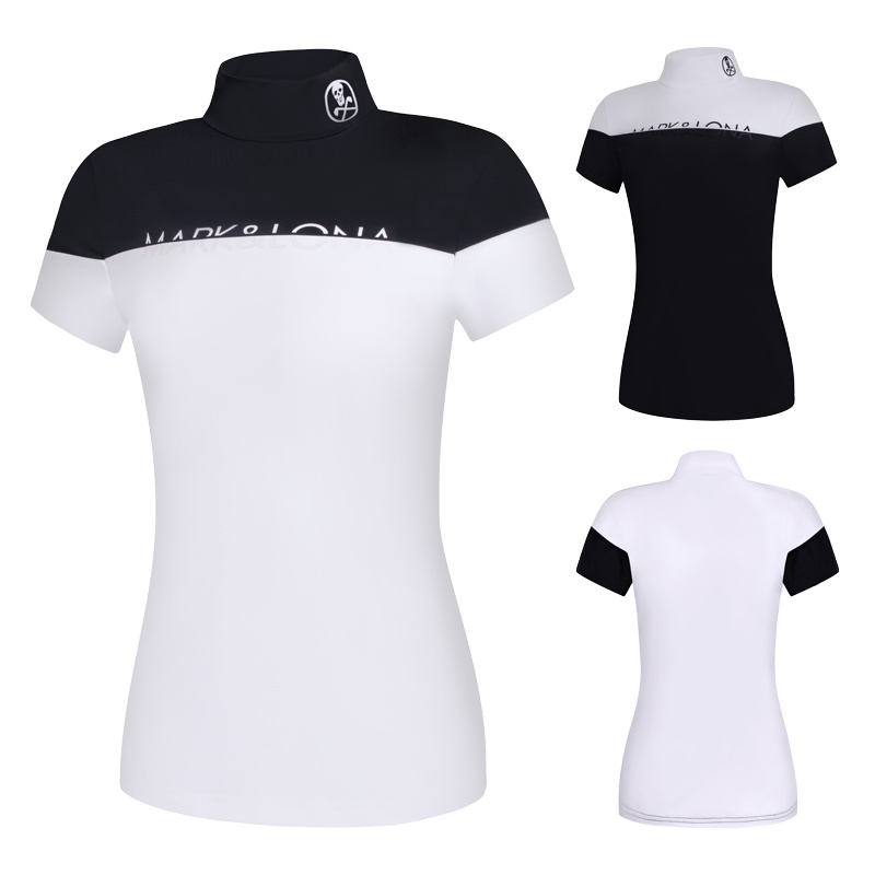 mark-golf-เสื้อกีฬาแขนสั้น-ระบายอากาศ-แบบแห้งเร็ว-สําหรับผู้หญิง-t2306