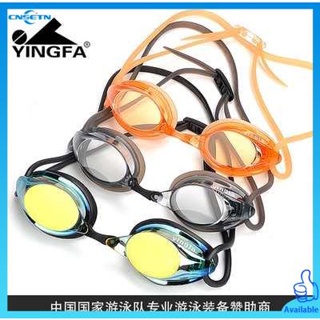 แว่นตาว่ายน้ํา แว่นตาว่ายน้ําเด็ก Yingfa แว่นตาว่ายน้ำของแท้ป้องกันหมอกและกันน้ำแว่นตาว่ายน้ำมืออาชีพสำหรับเด็กชายหญิงโค้ช Y570AF แว่นตาว่ายน้ำ