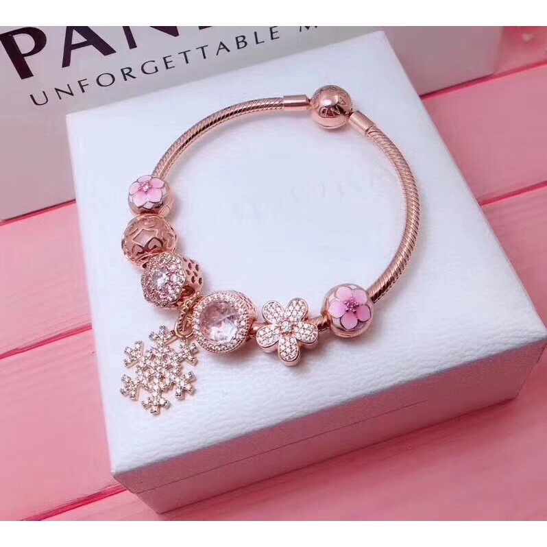 ขายดี-โมเดลใหม่-pan-rose-golden-moments-สร้อยข้อมือ-เครื่องประดับ-ad1-ci686-ass6688