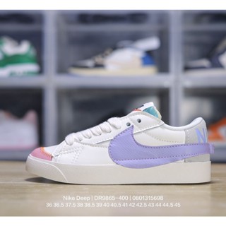 Nike Blazer 77 Low Jumbo "Deep Navy/White/Gum" 1977 Trailblazer Series Low Joker รองเท้ากีฬา รองเท้าบาสเก็ตบอล