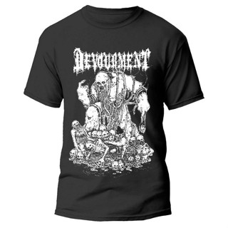 เสื้อยืด ลายโลโก้ DEVOURMENT