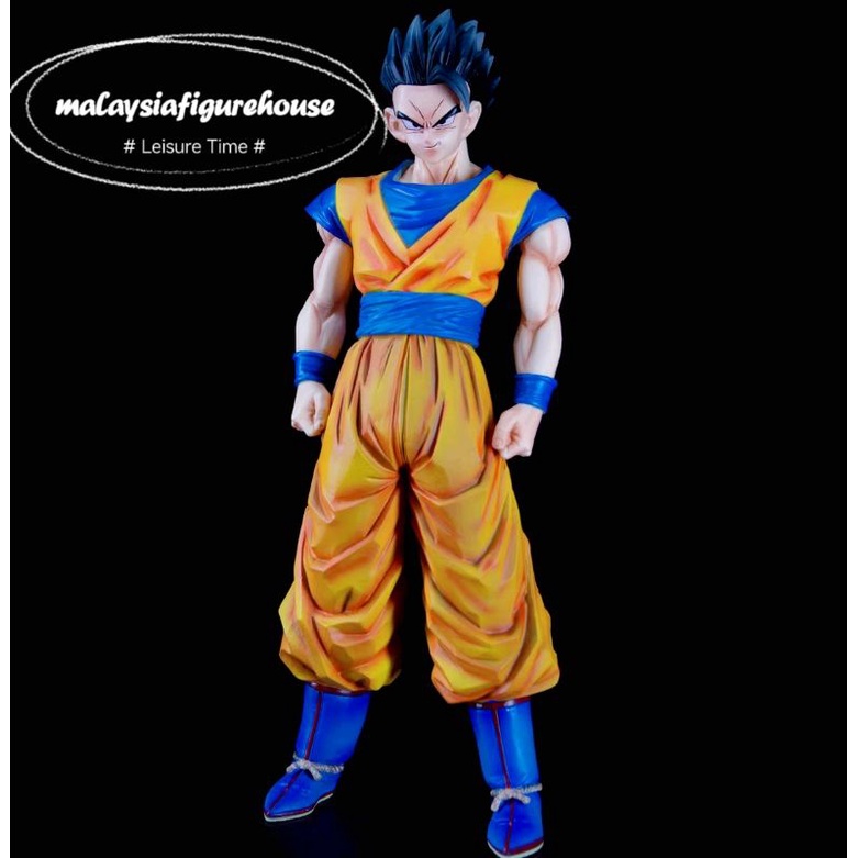 30 ซม.DRAGON BALL Z ANIME GROS GOHAN TWO HAND COPY RESIN รูป STATUE ...