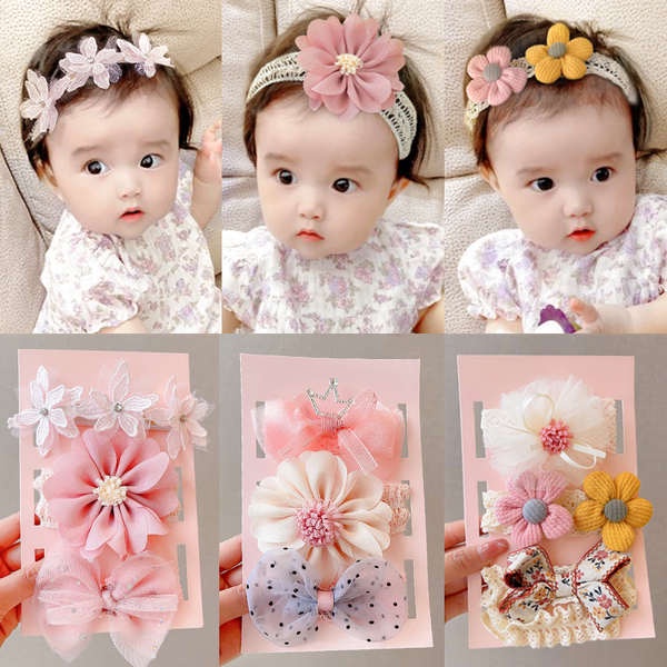ที่คาดผม-ที่คาดผมน่ารัก-ที่คาดผมเด็กอายุ0-1ปีหมวกกระหม่อมสำหรับทารกหญิงเครื่องประดับผมดอกไม้ที่คาดผมเด็กแรกเกิดที่คาดผมอายุ1ปีโบว์