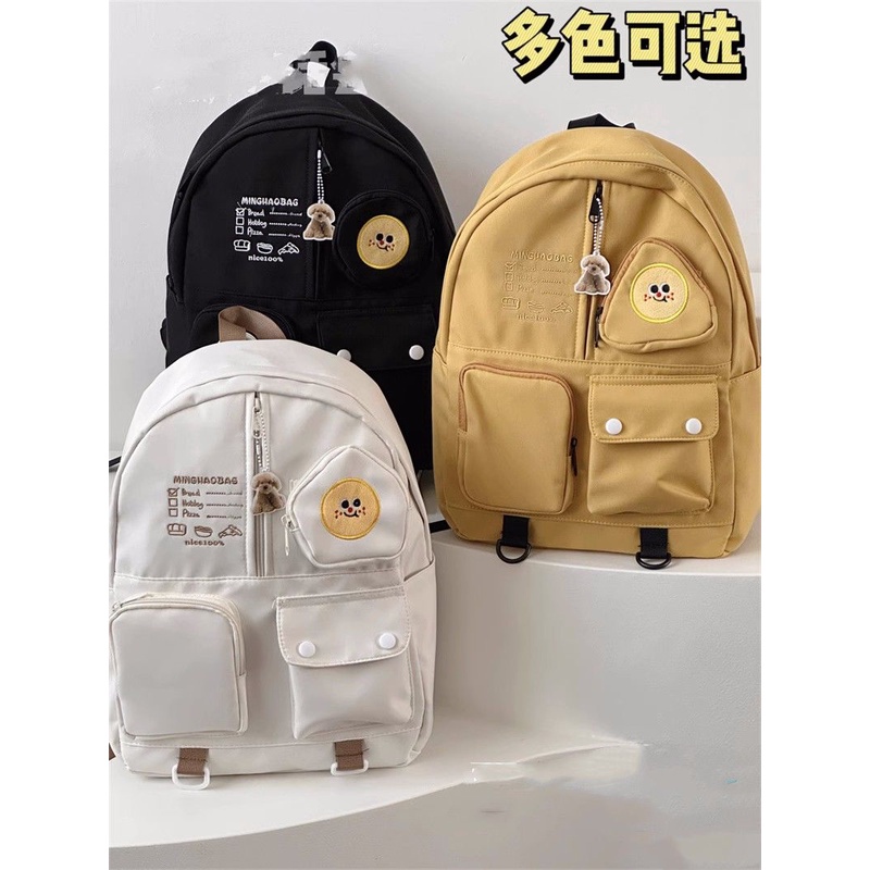 ulzzang-niche-กระเป๋าเป้สะพายหลัง-กระเป๋านักเรียน-สไตล์ญี่ปุ่น-น่ารัก-คุณภาพสูง-สําหรับผู้หญิง-นักเรียนมัธยมต้น