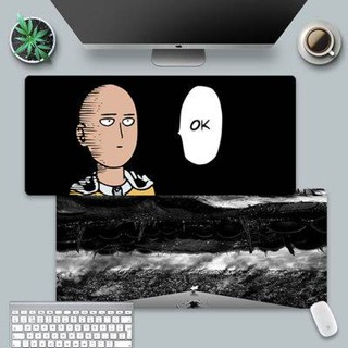 mouse pad แผ่นรองเมาส์ One Punch Man Mouse Pad แผ่นคีย์บอร์ดสํานักงานขนาดใหญ่แผ่นรองโต๊ะคอมพิวเตอร์ที่เรียบง่าย Girly Heart Small Medium