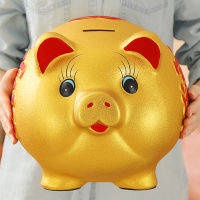 กระปุกออมสิน-กระปุกออมสินแบบเปิดไม่ได้-2023-ใหม่-golden-piggy-bank-boys-piggy-piggy-bank-oversized-withdrawable-deposit-banknote-coins