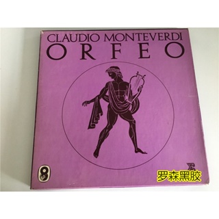 Claudio MONTEVERDI ORFEO CORBOZ 3LP ไวนิล LSCP2