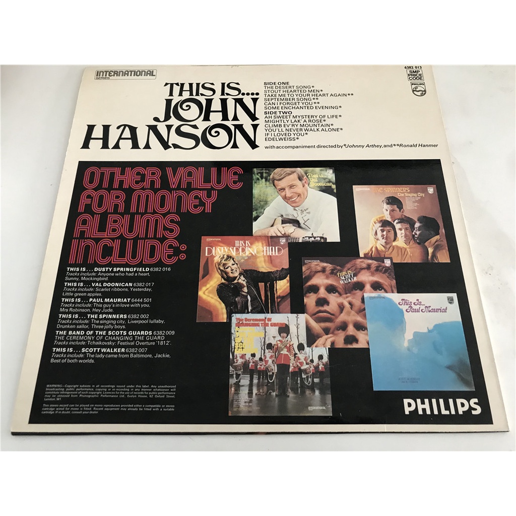 john-hanson-this-is-john-hanson-lp-ไวนิล-lscp2