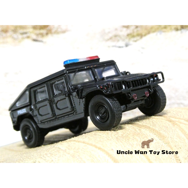 1:64 Scale Master Hm H1 SUV Police Car Diecast Toys Models Collection Gifts