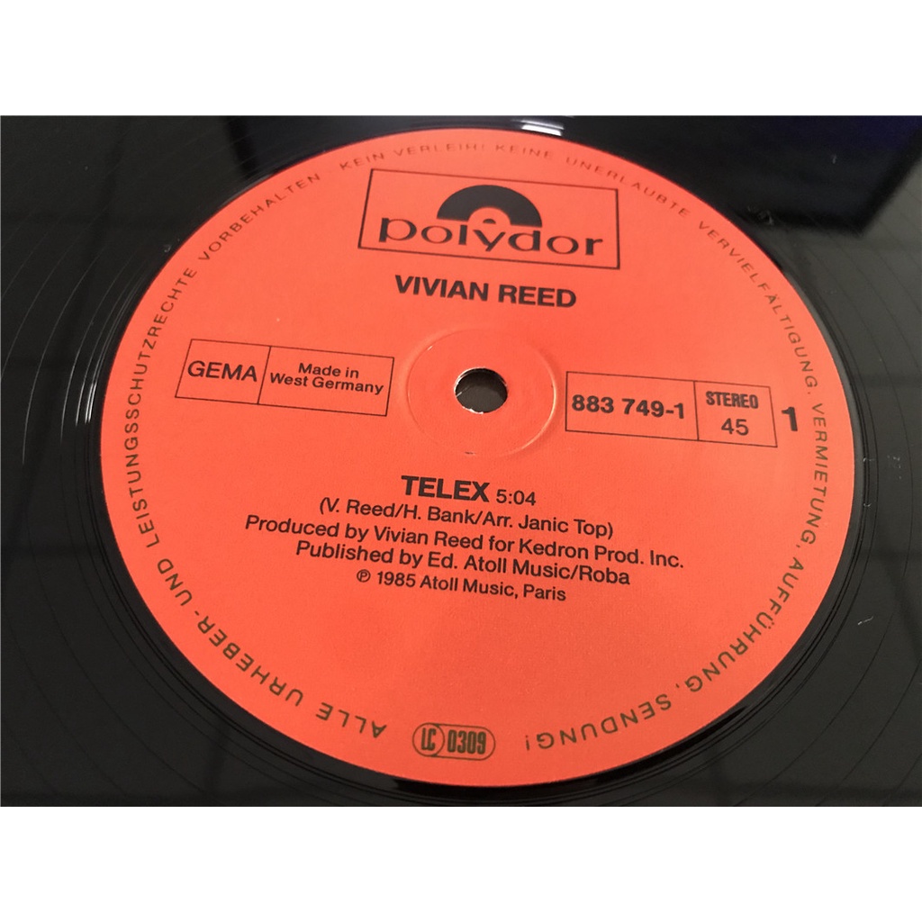 45-to-vivian-reed-telex-lp-ไวนิล-lscp2