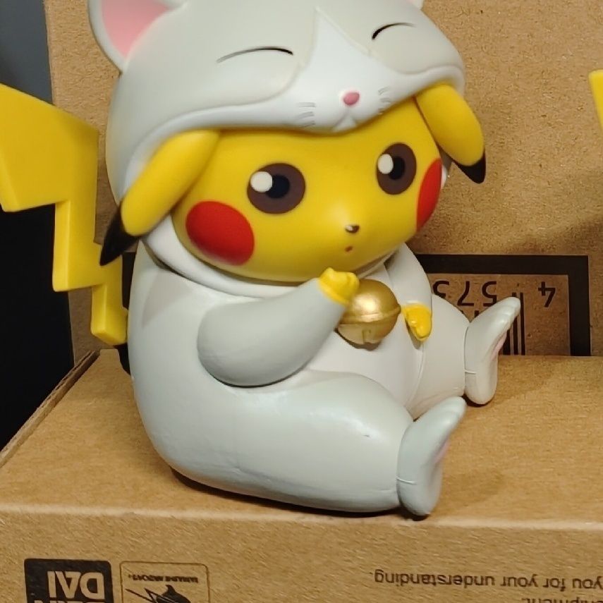[เครื่องประดับเล็ก ๆ น้อย ๆ น่ารัก] โปเกมอน Pikachu cos Bell Cat Pokemon Pokémon รถสํานักงาน