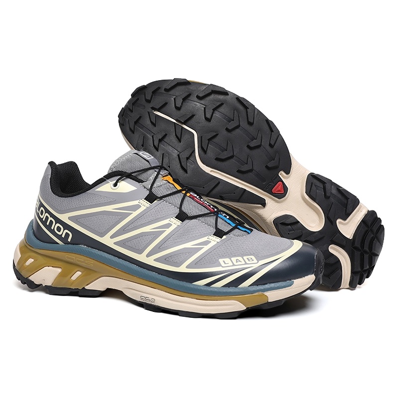 [ของแท้ 100%] Salomon Solomon Gray Reed รองเท้าผ้าใบ ลําลอง กันลื่น ...
