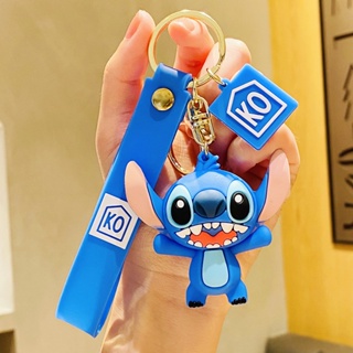 พวงกุญแจ จี้ตุ๊กตา Stitch ขนาดเล็ก แบบสร้างสรรค์ เหมาะกับของขวัญ สําหรับห้อยกระเป๋านักเรียน