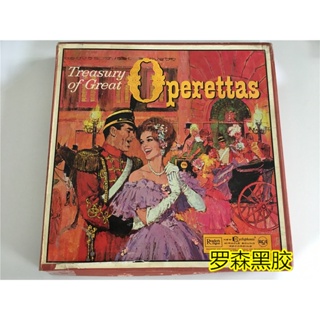 แผ่นไวนิล Treasury Of Great Operettas Operettas และ Opera Works 11LP LSCP2
