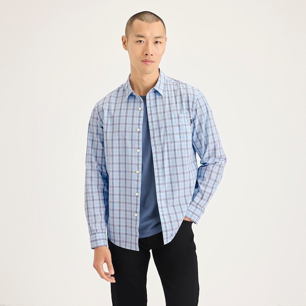 Dockers Mens Ultimate เสื้อแขนยาว Regular Fit 52669-0456 | Shopee Thailand