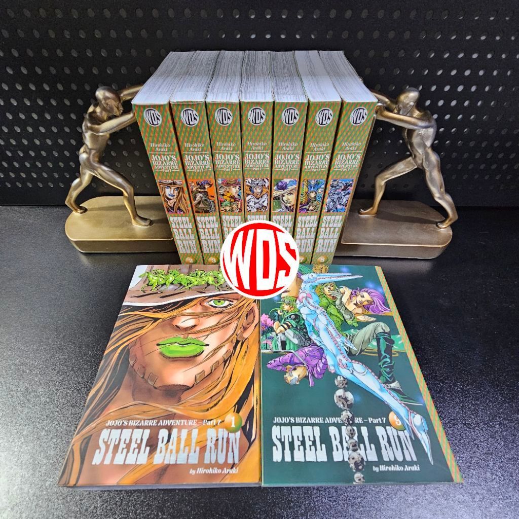 Manga : Jojos Bizarre Adventure Part 7 - Steel Ball Run เล่ม 1-9 ...