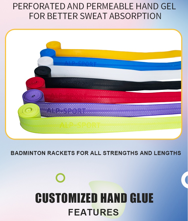 ข้อมูลเพิ่มเติมของ ALP XKSJ 100% Original 9 Colors Badminton Overgrip For Racket Grip Embossing Non-slip Raket Grips ที่พันด้ามแบดมินตัน รุ่น