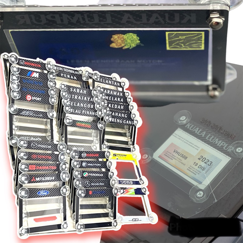 Stiker rotax สติกเกอร์ artax tampal roadtax ฝาครอบ roadtax โปร่งใสผู้ ...