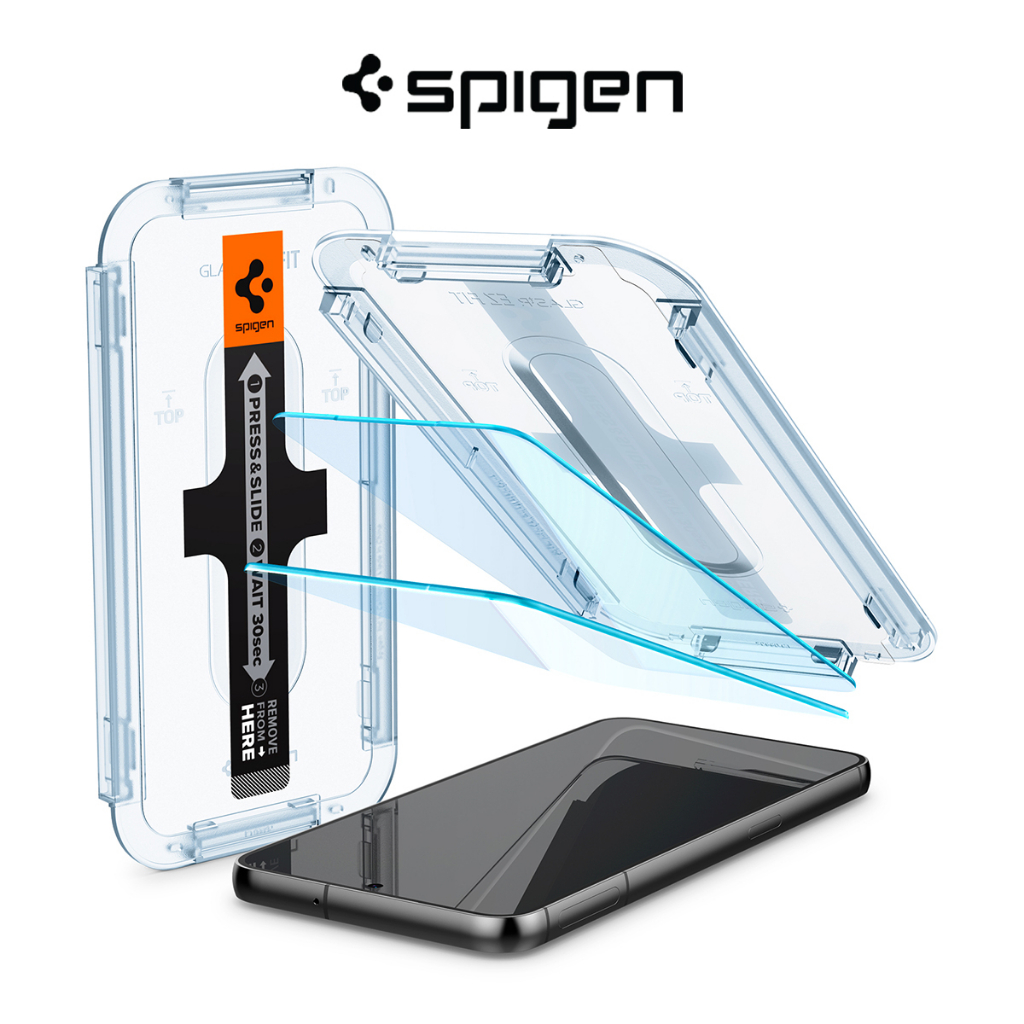 spigen-galaxy-s23-glas-tr-ez-fit-9h-กระจกนิรภัยกันรอยหน้าจอ-2-แพ็ค