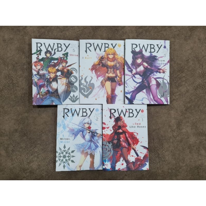 มังงะ-rwby-official-manga-anthology-เล่ม-1-5-จบ-เวอร์ชั่นภาษาอังกฤษ